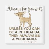 常にチワワ マグネット (正面)