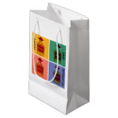 常にテキーラ。メキシコ休暇 スモールペーパーバッグ (正面アングル)