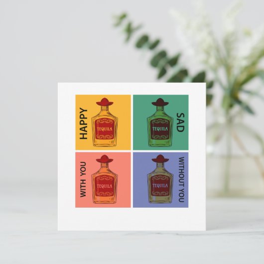 常にテキーラ  招待状 (スタンド正面)