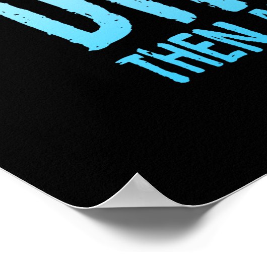 常にドラマーのドラムおもしろい引用文 ポスター (角)