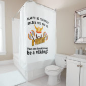 常にバイキング シャワーカーテン (インサイチュ)