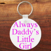 常にパパの小さな女の子 キーホルダー (正面)