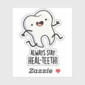 常にヒール歯の歯のパおもしろいンを保持 シール (シート)