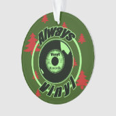 常にビニール-クリスマス2 オーナメント (正面)