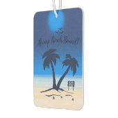 常にビーチバインド、ミッドナイトブルー カーエアーフレッシュナー (左)