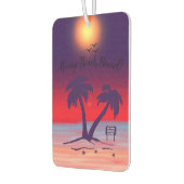 常にビーチバインド、紫 カーエアーフレッシュナー (左)