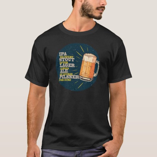 常にビール Tシャツ (正面)