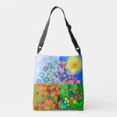 常にピックボールシーズン冬春夏秋 クロスボディバッグ (裏面)