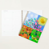 常にピックボールシーズン冬春夏秋 プランナー手帳 (ディスプレー)