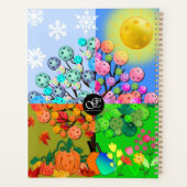 常にピックボールシーズン冬春夏秋 プランナー手帳 (裏面)