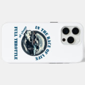 常にフルスロットルで走り続ける車好き Case-Mate iPhoneケース (裏面 (横))