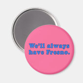 常にフレスノのテレビクラシック回線を使う マグネット (正面/裏面)