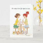 常にフ最高のレンドカード カード (黄色い花)