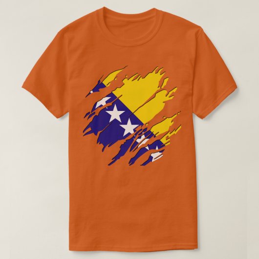 常にボスニア・ヘルツェゴビナ Tシャツ (デザイン正面)