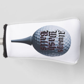 常にボールを洗うパターカバー ゴルフヘッドカバー