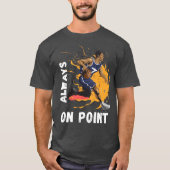 常にポイントバスケットボール Tシャツ (正面)