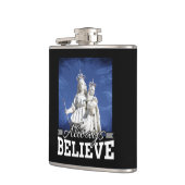 常にマ信じリーベビーイエスクリスマス引用文 フラスク (左)