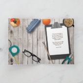 常にモダンパパクールをパーソナライズ カード (内部)