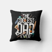 常にモダンパパクールをパーソナライズ クッション (裏面)