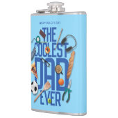 常にモダンパパクールをパーソナライズ フラスク (左)