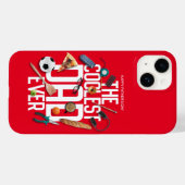 常にモダンパパクールをパーソナライズ Case-Mate iPhoneケース (裏面 (横))