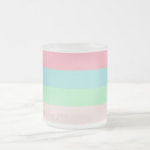 常にユニークな存在感動的やる気を起こさせる フロストグラスマグカップ (中央)