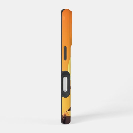 常にルックアップ(文字) iPhone 16ケース (右側面)