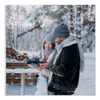 常に一緒に金属プリントアクリルプリント ポスター