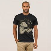 常に一緒に» ヴィンテージ犬の友情 Tシャツ (正面フル)