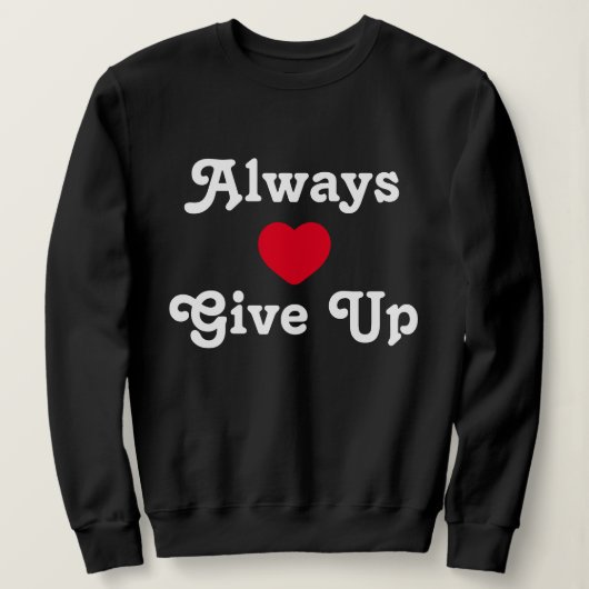 常に上与えへ スウェットシャツ (デザイン正面)