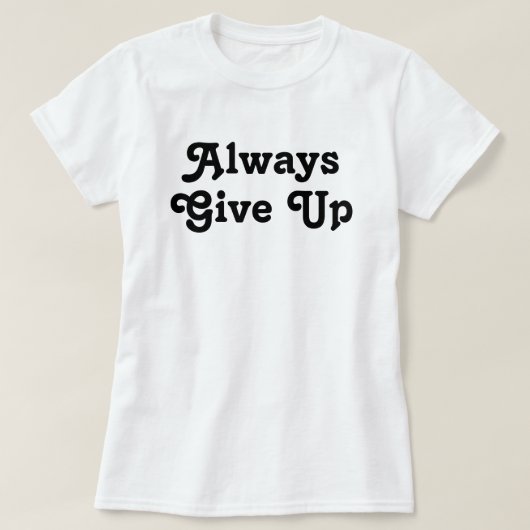 常に上与えへ Tシャツ (デザイン正面)