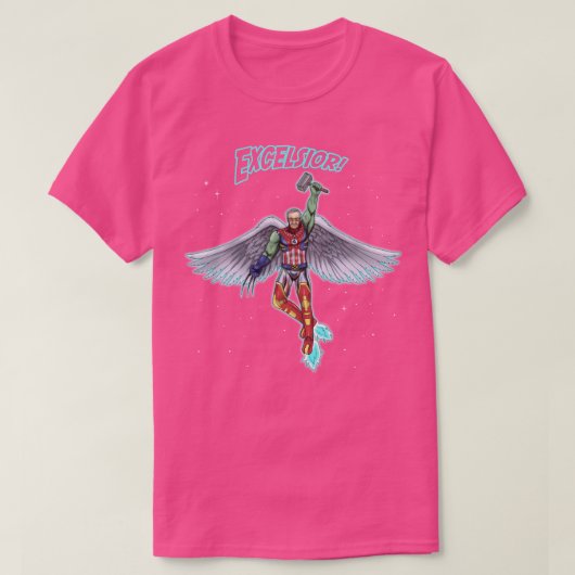 常に上向きに Tシャツ (デザイン正面)