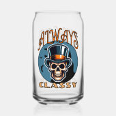 常に上品 ガラス缶 (正面)