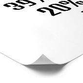 常に与え皮肉な作品のユーモアのポスター ポスター (角)