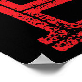 常に与え100%(あなたは献血を除く) ポスター (角)