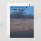 常に両方の方法を見ることを覚えている ポストカード (正面/裏面)