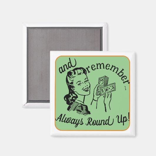 常に丸める マグネット (正面/裏面)