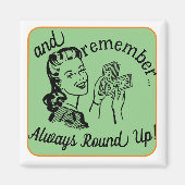 常に丸める マグネット (正面)