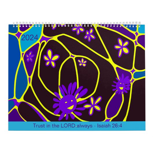常に主に信頼 – Isaiah 26:4カレンダー カレンダー (カバー)