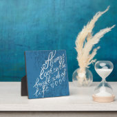 常に人生の明るい面を見る フォトプラーク (インサイチュ)