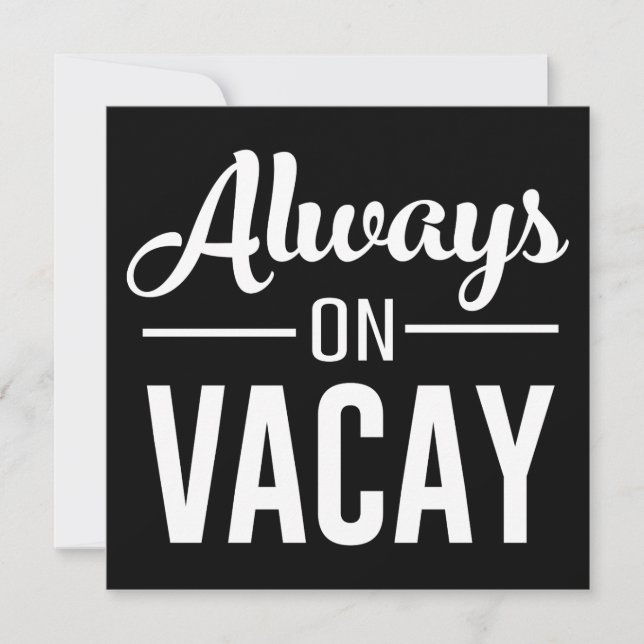 常に休暇 (正面)