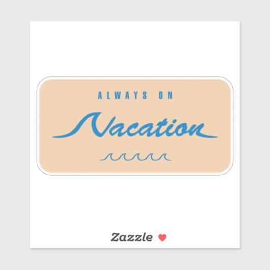 常に休暇 シール (シート)