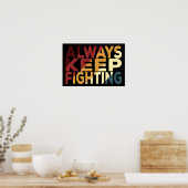 常に保戦 ポスター (キッチン)