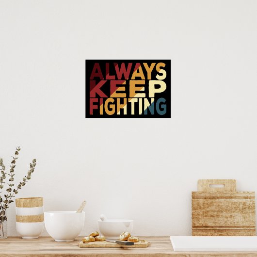 常に保戦 ポスター (キッチン)