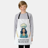 常に保護を使用 エプロン (着用した状態)