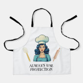 常に保護を使用 エプロン (正面)