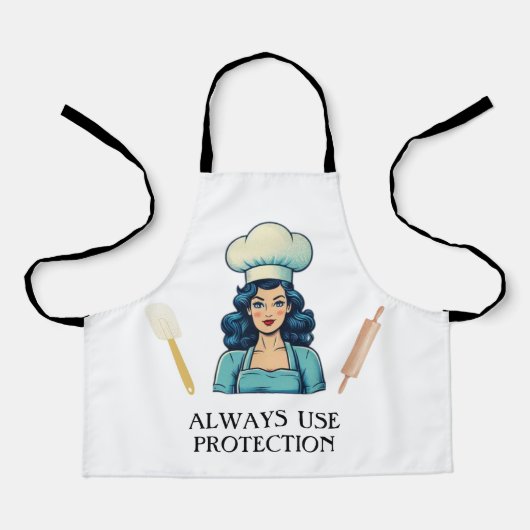 常に保護を使用 エプロン (正面)