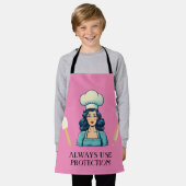 常に保護を使用 エプロン (着用した状態)