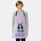 常に保護を使用 エプロン (着用した状態)