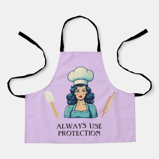 常に保護を使用 エプロン (正面)